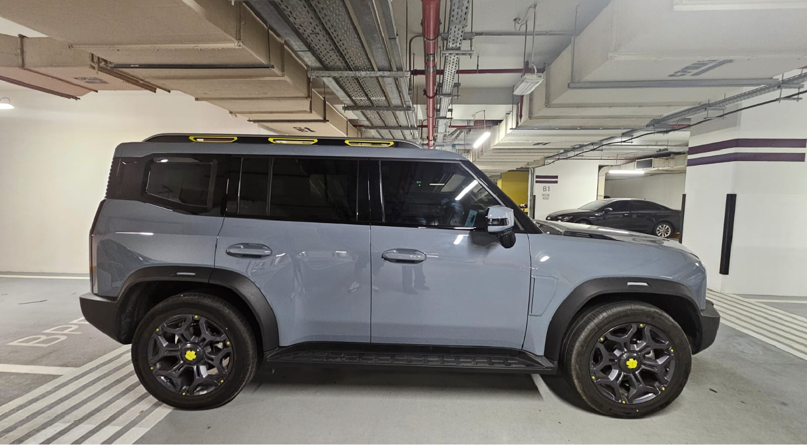 Car after window tinting Dubai